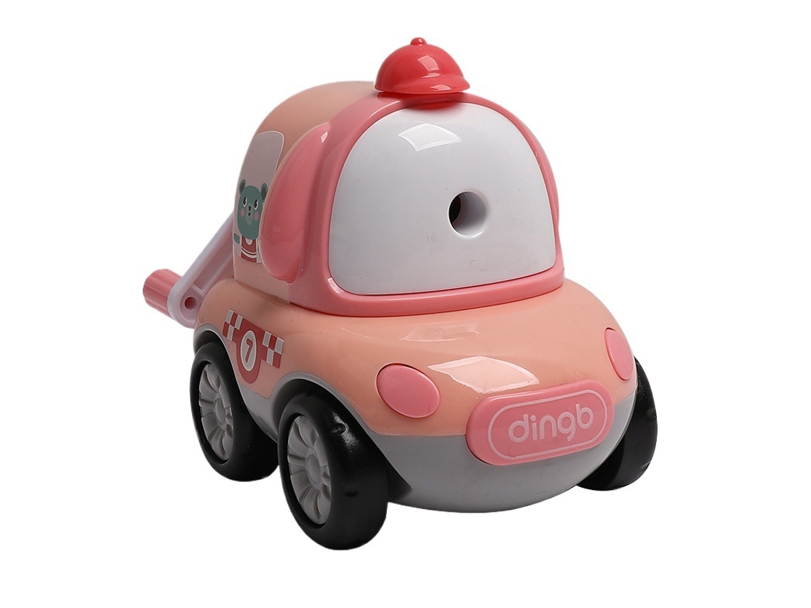 Sacapuntas Manual Para Aficiones Creativas - Coche Deportivo Rosa*