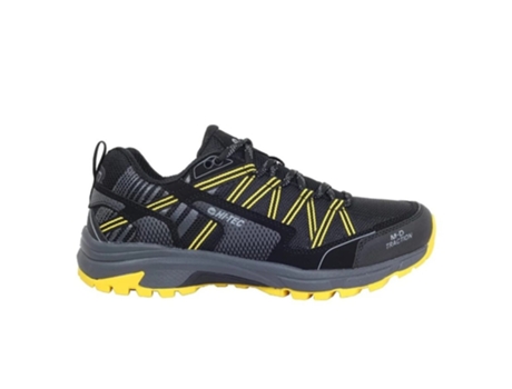 Zapatillas de Hombre HI-TEC Gravel Charcoal Negro (44)