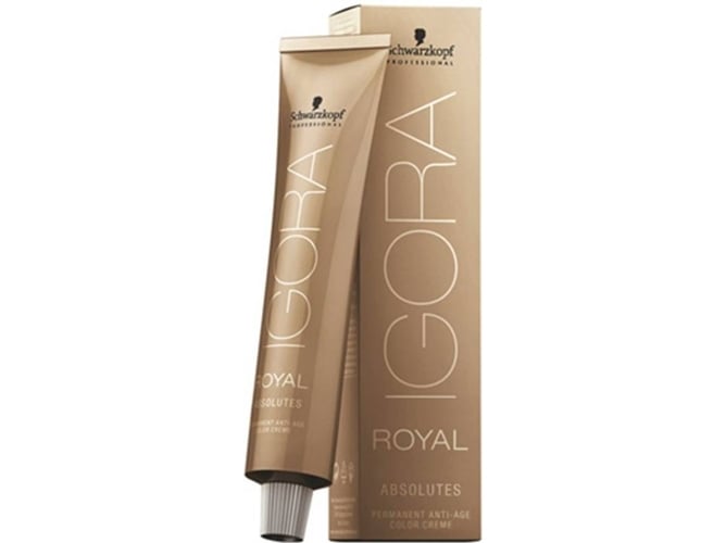 Tinte de Cabello SCHWARZKOPF Igora Royal Absolutes Anti-Edad Color Crema 6-60 (60 ml)