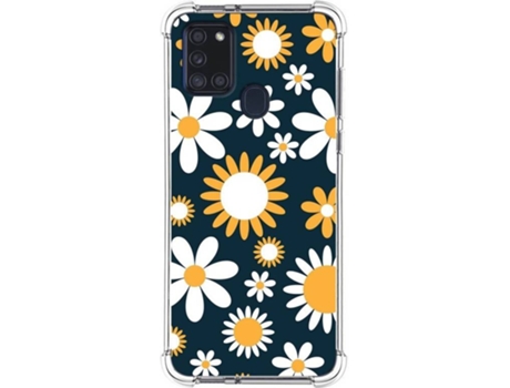 Carcasa Samsung Galaxy A21s TUMUNDOSMARTPHONE Dibujos Antigolpes Flores 08 Multicolor