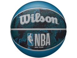 Balon de Baloncesto WILSON (7 - Goma - Azul)