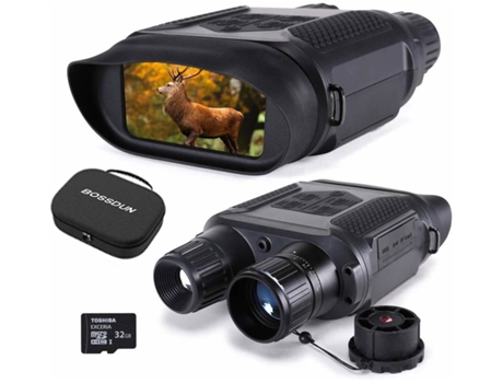 YIZHOOD Binoculares de visión nocturna Video Full HD 1080P Gafas de visión nocturna digitales LCD de 3 pulgadas para mirar 200 M No-Negro YIZHOOD