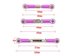 Varilla De Tracción De Aluminio Para Coche Rc Wltoys 1/14 (144001), Piezas De Mejora Y Accesorios.