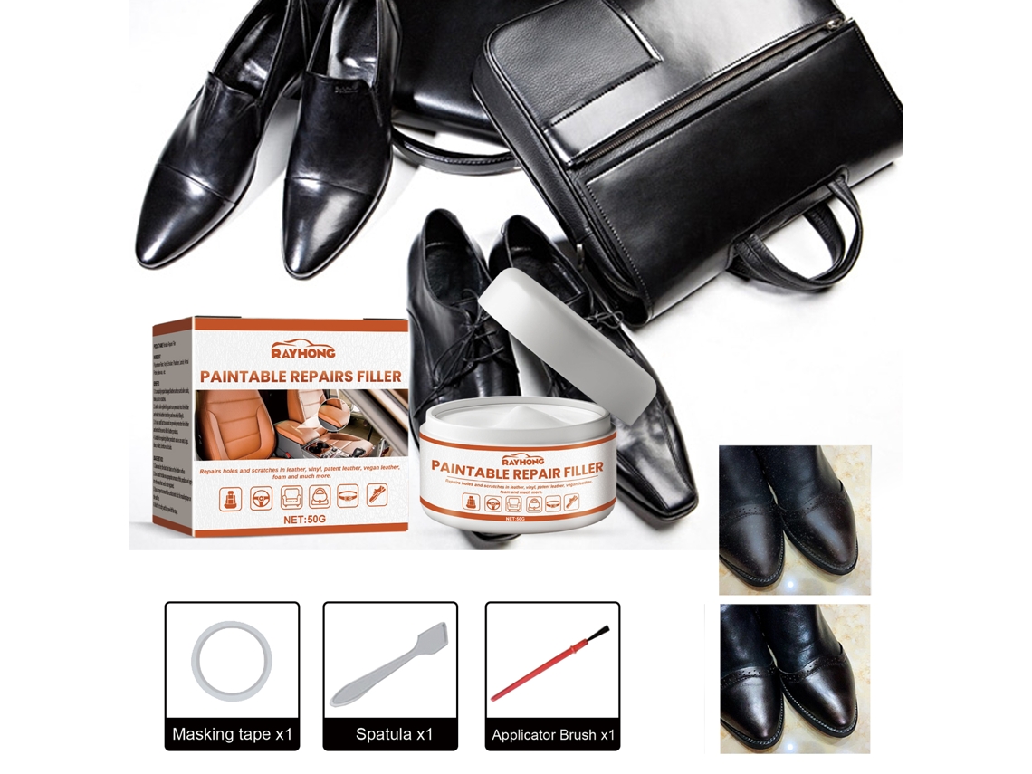 Crema para el cuidado del cuero en bolsos, zapatos, sofás y prendas de vestir. Rellena, protege y restaura.