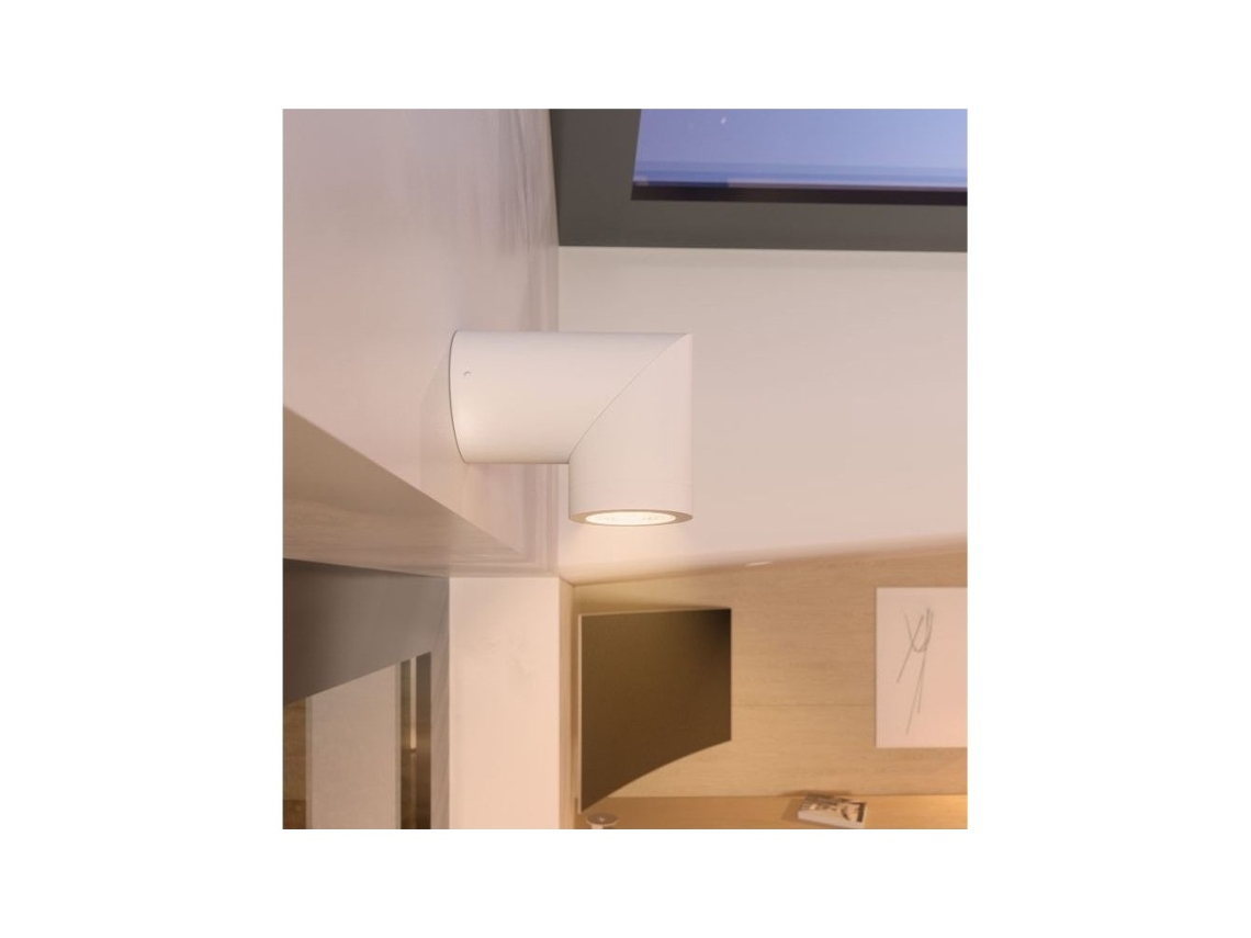 Aplique LED 7W Plus-Tricolor Blanco cilíndrico orientable BENEITO FAURE