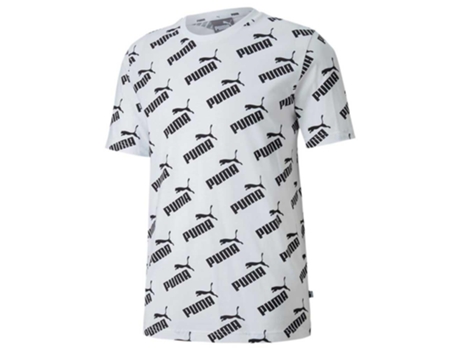 Puma Amplified Allover Print Short Sleeve T-Shirt