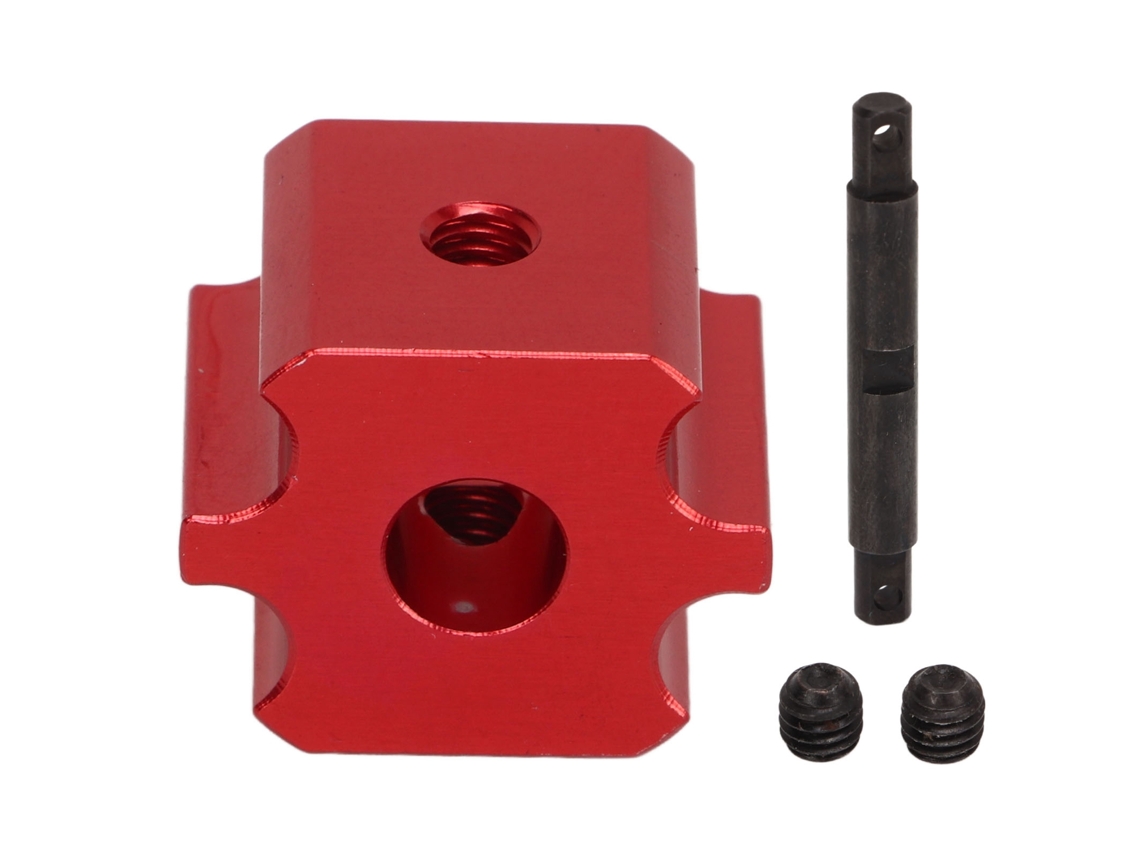 Bloqueo De Diferencial Spool Rc Para Traxxas Slash Rustler 4wd 1/10, Aluminio Y Hierro, Reducción Efectiva.