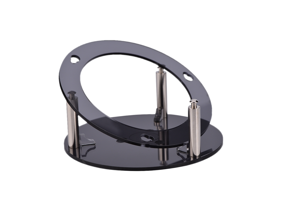 Soporte Transparente Negro Estable Para Pared Para Altavoz Echo Dot, Compatible Con Alexa Echo Dot 2ª Generación