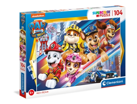 Puzzle CLEMENTONI 27529 Puzle de figuras 104 pieza(s) Animales
