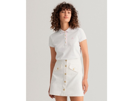 Polo para Mujer GANT (XL - Branco)