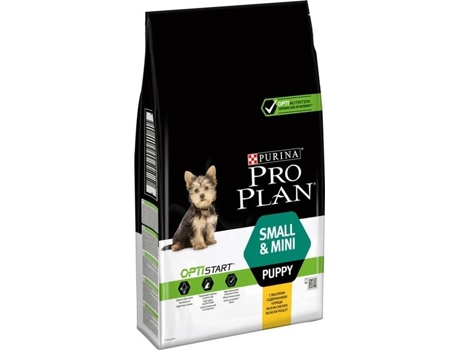 Pienso para Perros PURINA Pro Plan (7Kg - Seco - Razas Pequeñas - Cachorros - Sabor: Pollo y Arroz)