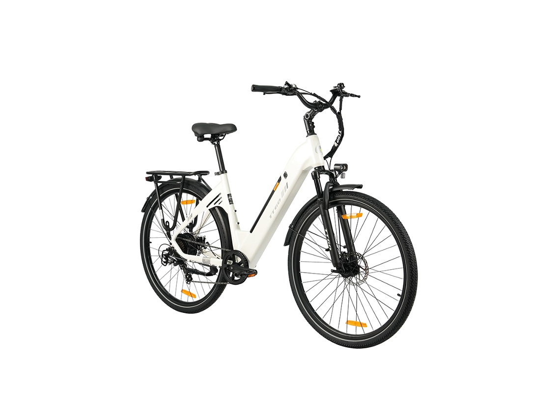 Bicicleta Eléctrica Urbana Ttgo C3 Se, Motor de 250 W con 52 Nm de Par y Batería de 36 V 18 Ah.