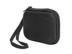 Bolsa De Almacenamiento De Nailon Negro Para Cargador Portátil Magsafe De Iphone 12