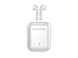 Auriculares Inalámbricos Estéreo Carga Ventana Emergente Abierta Conectar Yizhood Bluetooth Blanco