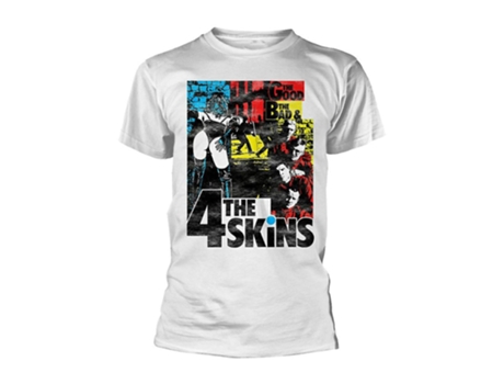 Camiseta ROCKINSTONE The 4 Skins The Good, The Bad & The 4 Skins (S)