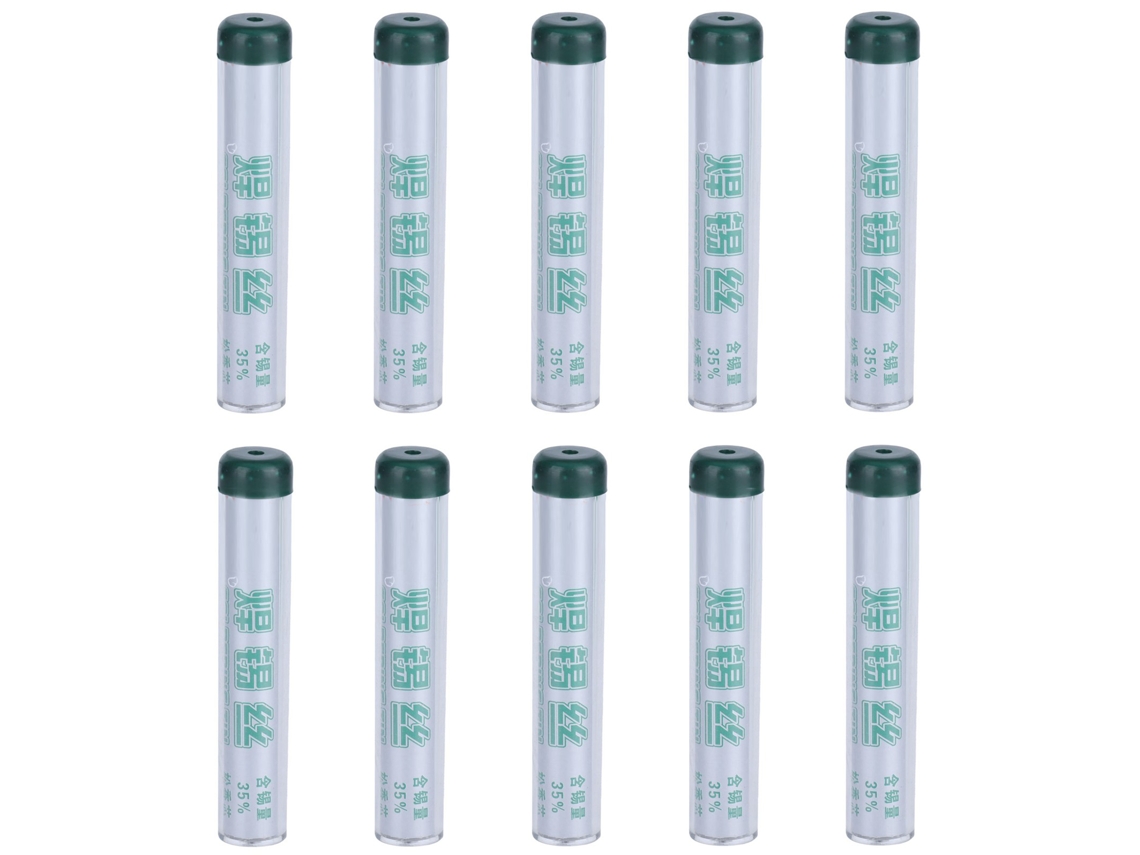 10 Unidades De Alambre De Soldadura De 1 Mm Con Núcleo De Resina, Soldador Portátil Para Proyectos Eléctricos, Electrónicos Y De Bricolaje.