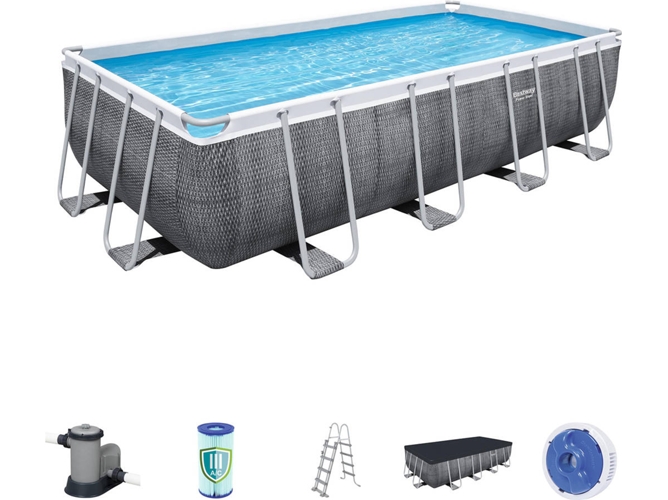 Piscina Tubular BESTWAY 56998 (14812 L - 274x122cm)