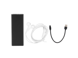 Minigrabadora De Voz Activada Por Voz Con Reducción De Ruido, Mp3 Portátil Hd De 16 Gb Para Entrevistas En El Aula.