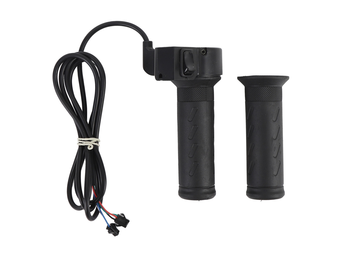 Maneta de acelerador eléctrica 2026 con interruptor de avance/retroceso, antideslizante, resistente al agua, para motocicleta eléctrica, conector de cable de 1,6 m.