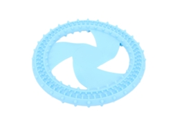 Disco Volador De Silicona Para Perros, Juguete Masticable Duradero Con Función De Limpieza Dental, Juguete Interactivo Para Exteriores.