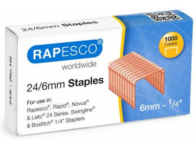 Grapas RAPESCO S24600Z3 (1000 un)