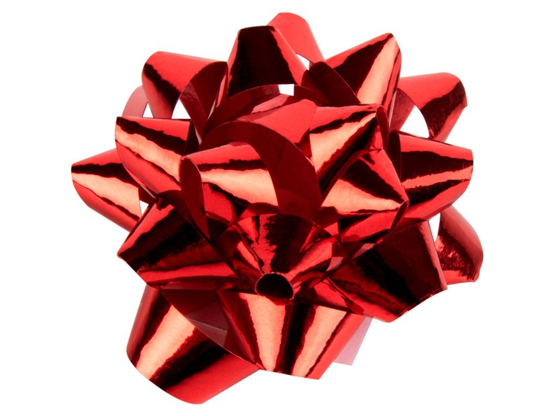 LaÃ§o LIDERPAPEL 5,5cm Rojo MetÃ¡lico 100 U.
