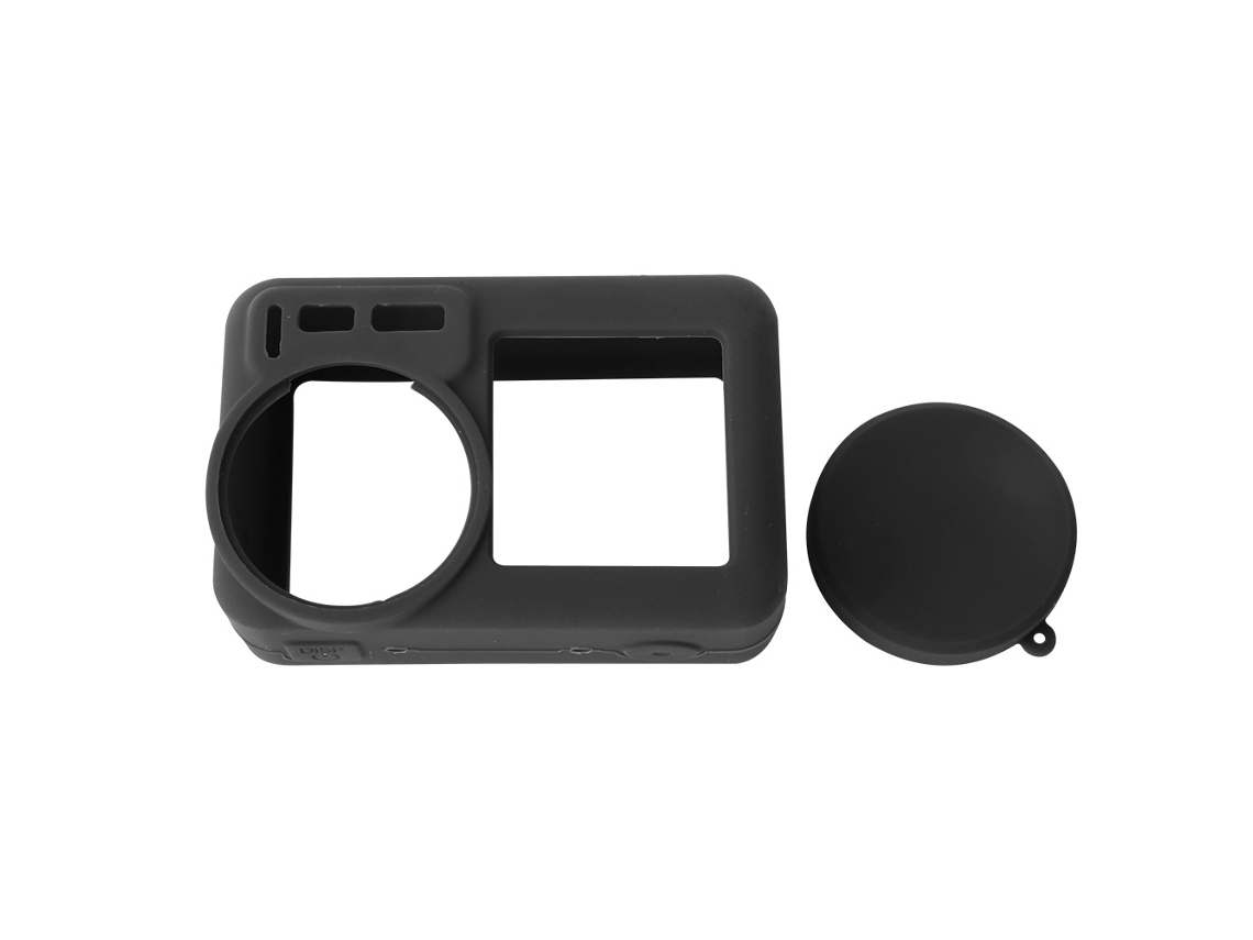 NEVEANCE Funda de Silicona Protectora con Funda para Lente para Cámara DJI Osmo Action