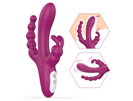 Vibrador OHPA S103 9 Modos (Rojo)