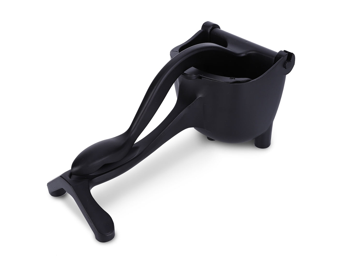 Exprimidor manual portátil de aleación de aluminio para naranja y limón para cocina