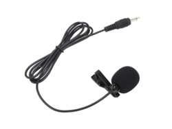 Micrófono Lavalier Para Ordenador Micrófono Lapel Pequeño Antirruido Clip On Para Grabación Con 3.5mm