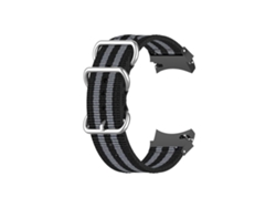 Correa De Reemplazo Para Reloj Inteligente Smartwatch Para Watch 4 40/44mm Y Classic 42/46mm Negro Gris