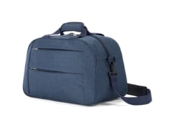 Bolsa De Viaje Benzi Bz5496 20l, Apta Para Ryanair Y Vueling, 40×25×20 Cm, 3 Compartimentos, Correa Ajustable, Poliéster Ligero, Azul