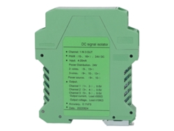 Transmisor de aislamiento de señal de corriente, 1 entrada, 3 salidas, acondicionador de señal PLC, detección de 0-5 V CC 24 V
