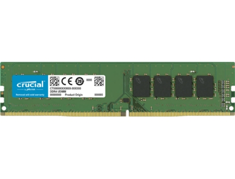 Memoria RAM DDR4 CRUCIAL CT16G4DFRA266 (1 x 16 GB - 2666 MHz - CL 19)