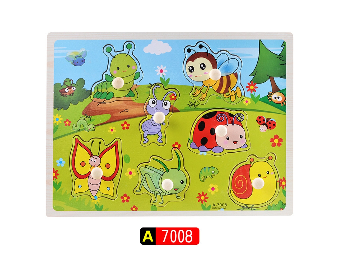 Juego de rompecabezas de insectos Digitallab AHC5 (edad mínima 3 años)