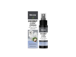 Spray para el cuidado de mascotas con aroma a coco