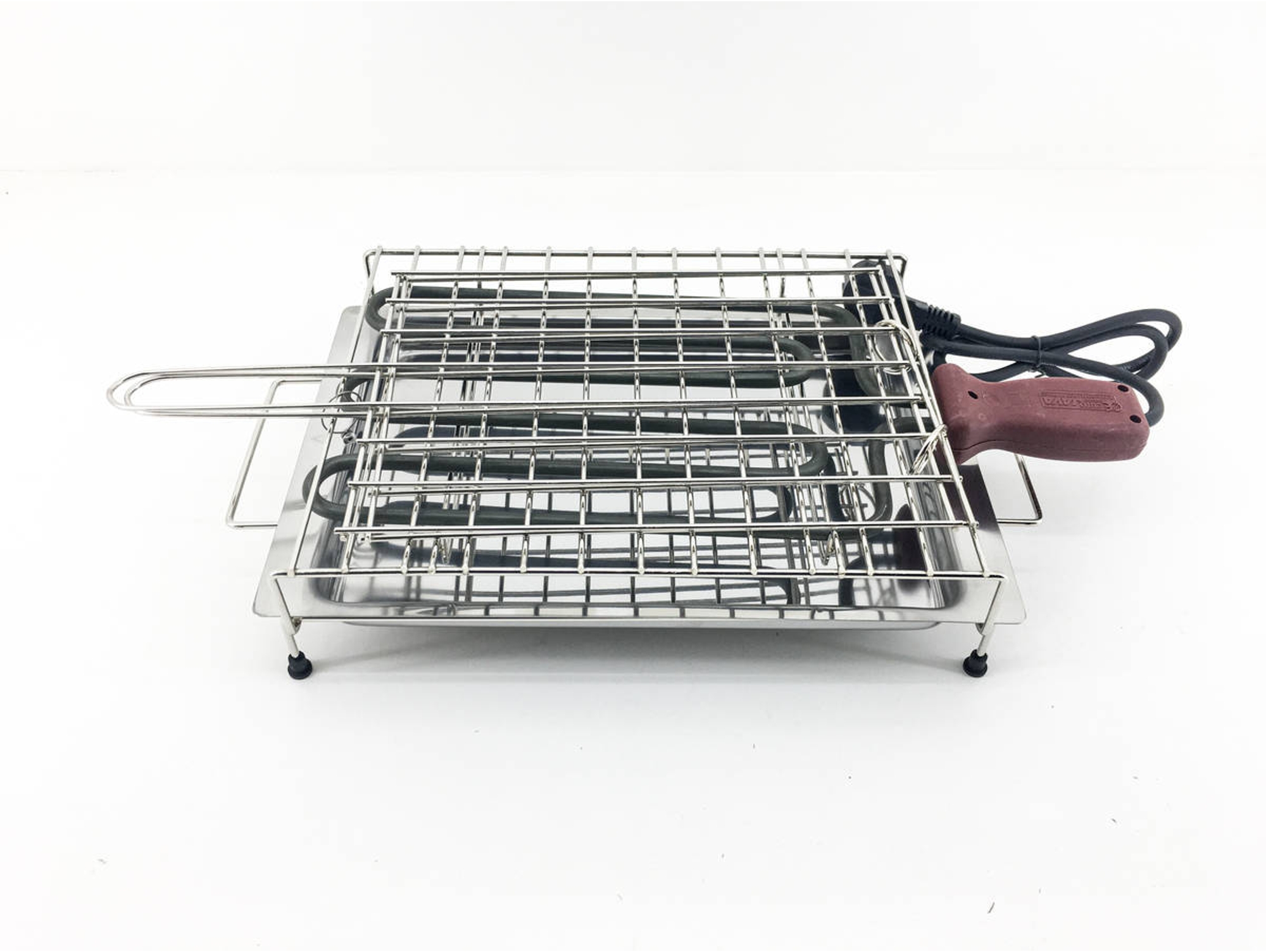 Parrilla JAVA Eléctrico Inox 2000W (Gris)