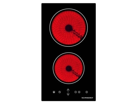Placa de Vitrocerámica SCHNEIDER SDV30S (Eléctrica - 28.8 cm - Negro)