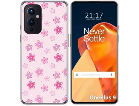 Carcasa OnePlus 9 5G TUMUNDOSMARTPHONE Flores Multicolor
