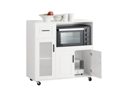 Aparador de Cocina para Microondas con Ruedas SOBUY