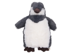 Ats-penguin Peluche Cuto Suave Fluffy Animal De Peluche Muñeco Juguete Para Cumpleaños Niño 9.84in Gris