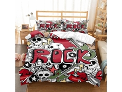 Juego Ropa Cama Funda Nórdica Almohada Juego 135 X 200 Cm 50 75 150 220 240