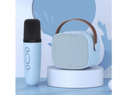 Altavoces De Bluetooth Mini Karaoke Y Micrófono Para Niños Juguetes Divertidos Y Regalos Y Cantando Cielo Azul Gusshious