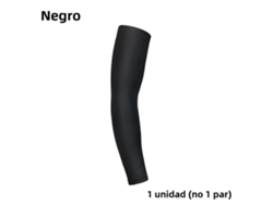 (1 Pieza, Negro Xxl) Manga De Brazo Deportiva Universal Con Protección Uv Para Exteriores, Adecuada Para Baloncesto, Fútbol, Etc.