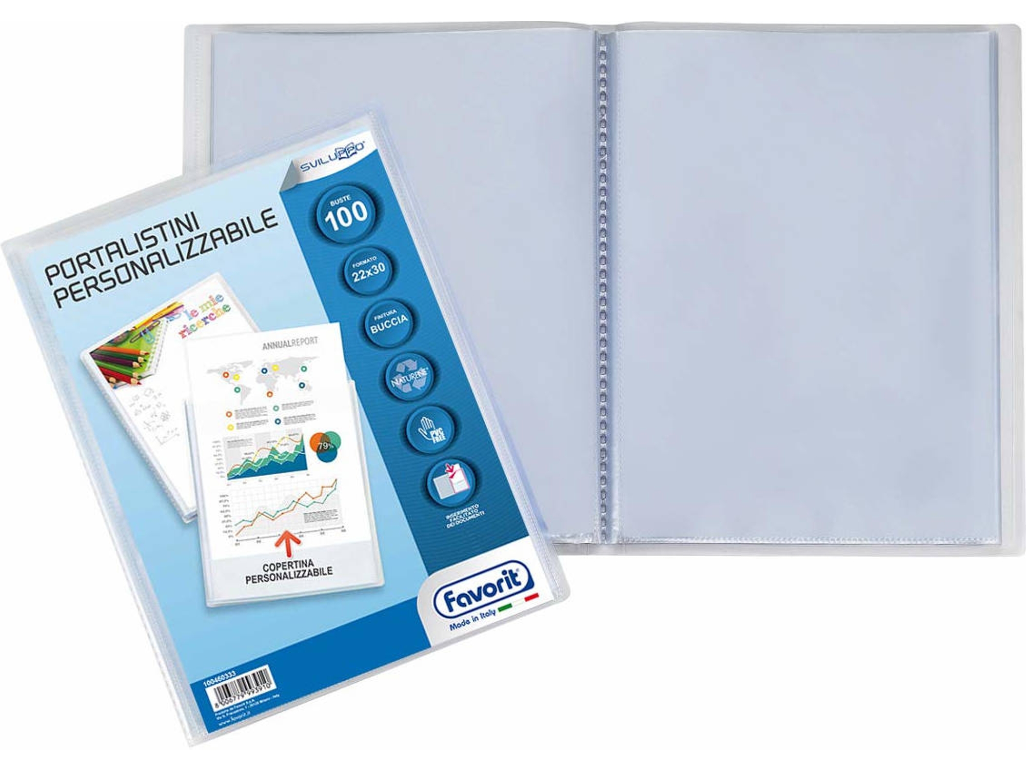 Carpeta FAVORIT 100460333 (A4 - Polipropileno)
