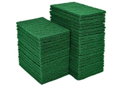 VVJIJILLY 40 Unidades Esponjas De Limpeza, Esponja Verde Reutilizável 4,5 X 6 Polegadas Para Louças, Cozinha E Grades De Metal