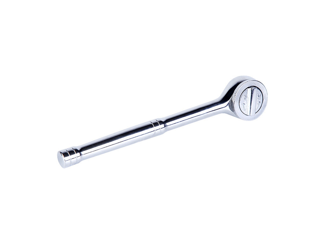 Llave Ratinete Con Cabeza Redonda, 1/2 Pulgada, Acero Al Carbono Cromado, Para Mantenimiento