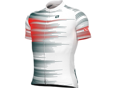 Jerseys ALE Camisola Manga Curta Turbo Branco S Homem