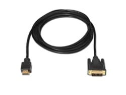 Cabo Adaptador Nano Hdmi - Dvi De 3 M Para Hdmi Preto*