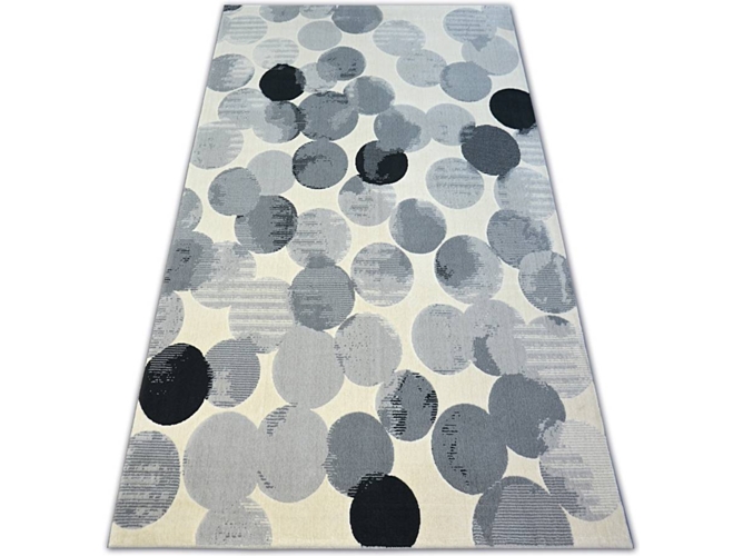 Alfombra DYWANY LUSZCZOW Scandi 18461-752 (Gris - 140 x 200 cm - Polipropileno)